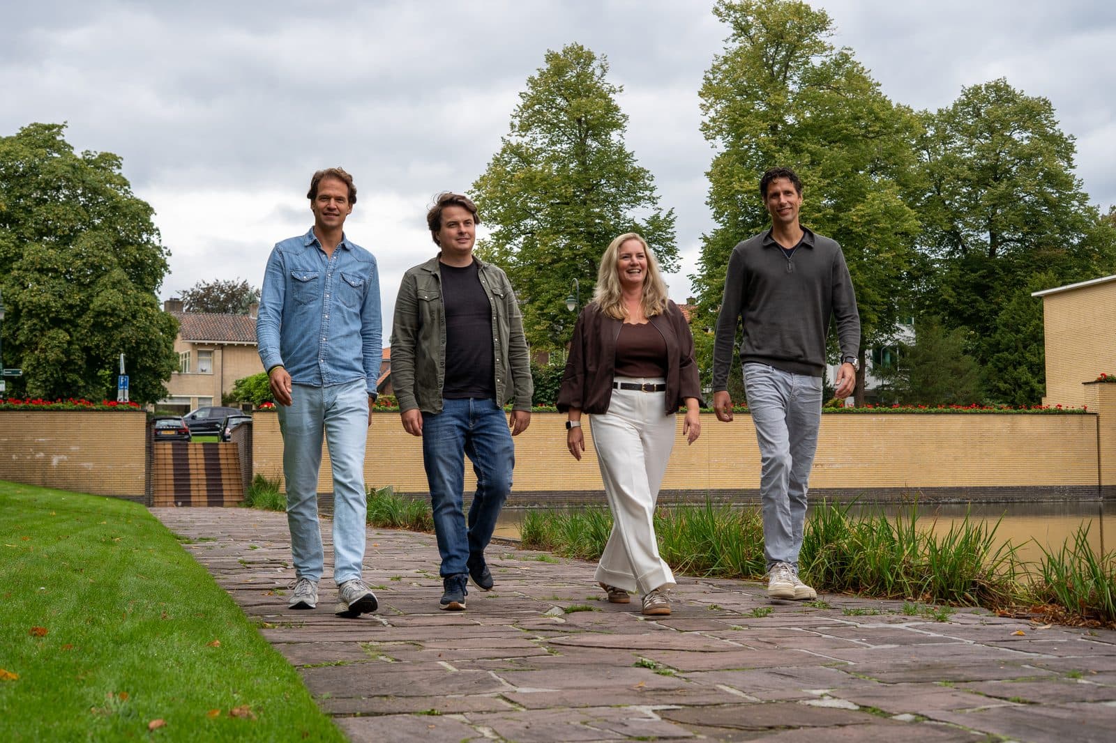 The BeyondDutch team walking together